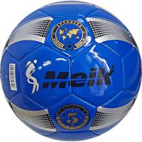 Мяч футбольный "Meik-054" 2-слоя, (синий), TPU+PVC 2.7, 410-420 гр., машинная сшивка B31316-1