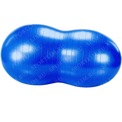 Мяч гимнастический фитбол арахис 45х95 см (синий) B31173-3